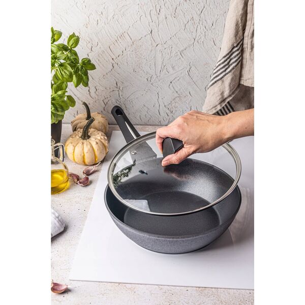 Patelnia Klausberg PATELNIA MARMURKOWA Z POKRYWĄ KLAUSBERG 24cm KB-7691 13298577 5908287276918