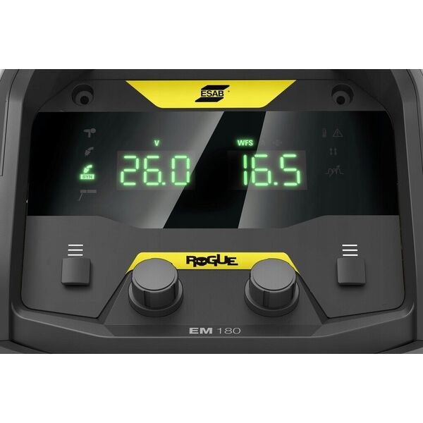 Esab ESAB PÓŁAUTOMAT ROGUE EM 180 MIG MAG MMA SYNERGIA 13298750 7330725080197