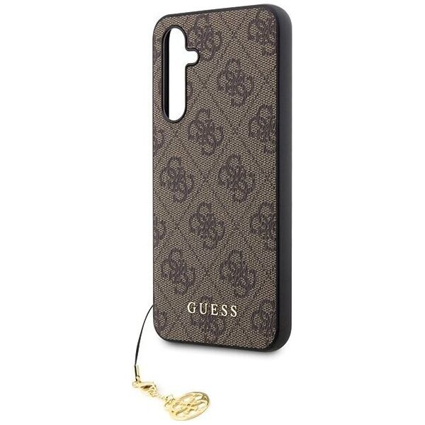 Guess Etui Guess GUHCS23FEGF4GBR Samsung Galaxy S23 FE hardcase 4G Charms Collection brązowy/brown 13298954 3666339218607