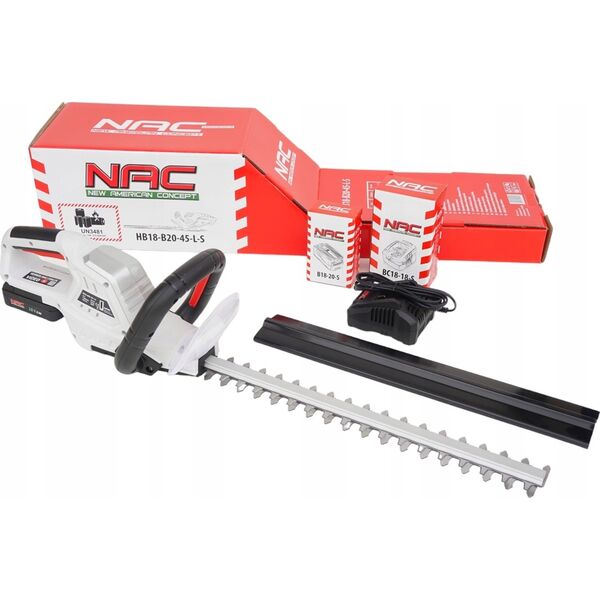 NAC NAC NOŻYCE DO ŻYWOPŁOTU AKUM. 18V 1x2.0Ah  40cm 13299296 5905842505940