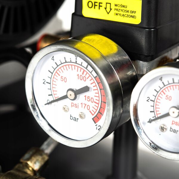 Sprężarka NAC NAC SPRĘŻARKA BEZOLEJOWY 50L 1,5kW 8 BAR 13299383 5902490787766