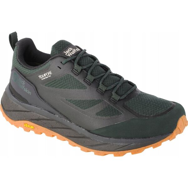 Buty trekkingowe męskie Jack Wolfskin Jack Wolfskin Terraventure Texapore Low M 4051621-4161 Zielone 44 13299874 4064993834833