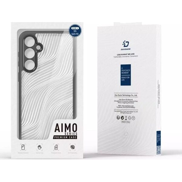 Dux Ducis Etui DUX DUCIS Aimo - pancerne etui do Samsung Galaxy S23 FE czarne 13300396 6934913024096