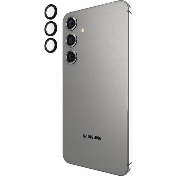 Case-Mate Case-Mate Aluminum Ring Lens Protector - Szkło ochronne na obiektyw aparatu Samsung Galaxy S24+ (Black) 13300435 840171736878