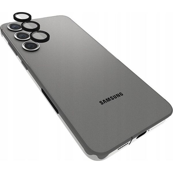 Case-Mate Case-Mate Aluminum Ring Lens Protector - Szkło ochronne na obiektyw aparatu Samsung Galaxy S24+ (Black) 13300435 840171736878