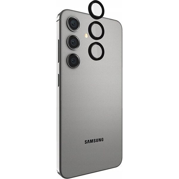 Case-Mate Case-Mate Aluminum Ring Lens Protector - Szkło ochronne na obiektyw aparatu Samsung Galaxy S24 (Black) 13300439 840171736519