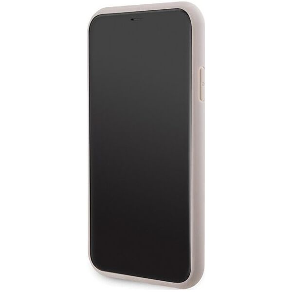 Guess Guess GUHMN61G4GFRP iPhone 11 6.1" / Xr różowy/pink hardcase 4G Collection Leather Metal Logo MagSafe 13300750 3666339226640