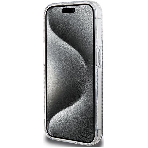Guess Guess GUHMP15LHGCUSTGK iPhone 15 Pro 6.1" czarny/black hardcase IML GCube MagSafe 13300773 3666339221867