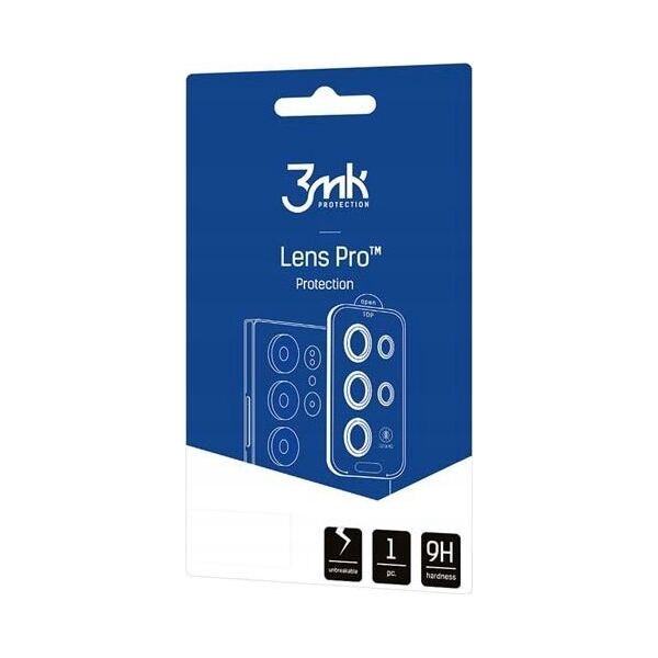 3MK Osłona na aparat do Samsung Galaxy A25 5G - 3mk Lens Protection Pro Black 13301727 5903108530453