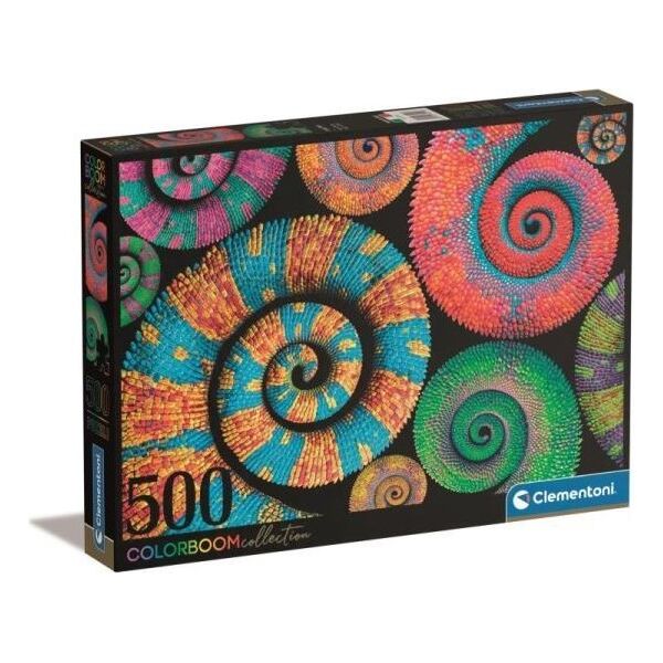 Clementoni Clementoni Puzzle 500el Colorboom Curly Tails Kręcone ogony 35519 13302588 8005125355198