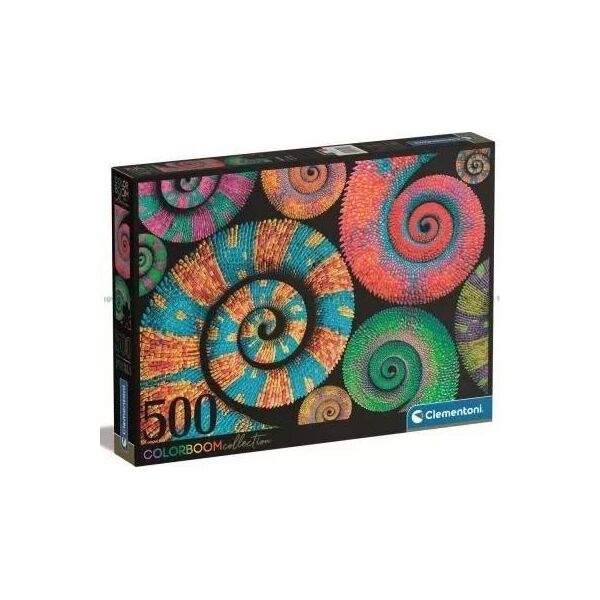 Clementoni Clementoni Puzzle 500el Colorboom Curly Tails Kręcone ogony 35519 13302588 8005125355198