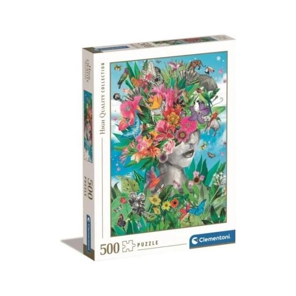 Clementoni CLE puzzle 500 HQ Head in the jungle 35526 13302758 8005125355266