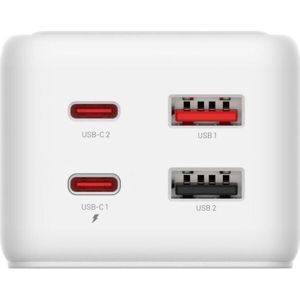 Ładowarka Fixed Listwa ładująca FIXED GaN III - 2xUSB-C/2xUSB, 3m, PD 65W, biała - Gwarancja bezpieczeństwa. Proste raty. Bezpłatna wysyłka od 170 zł. 13302850 8591680157389