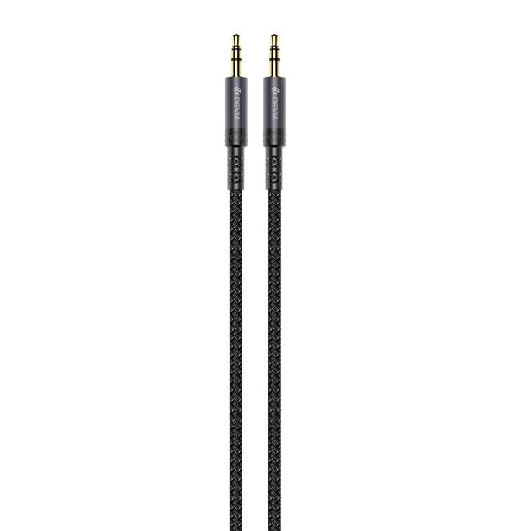 Devia cable audio Ipure EC618 jack 3,5 mm - jack 3,5 mm 1,0 m black 6942297111936