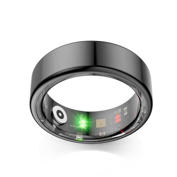Maxlife smart ring MXSR-100 black size 9 5906961906212