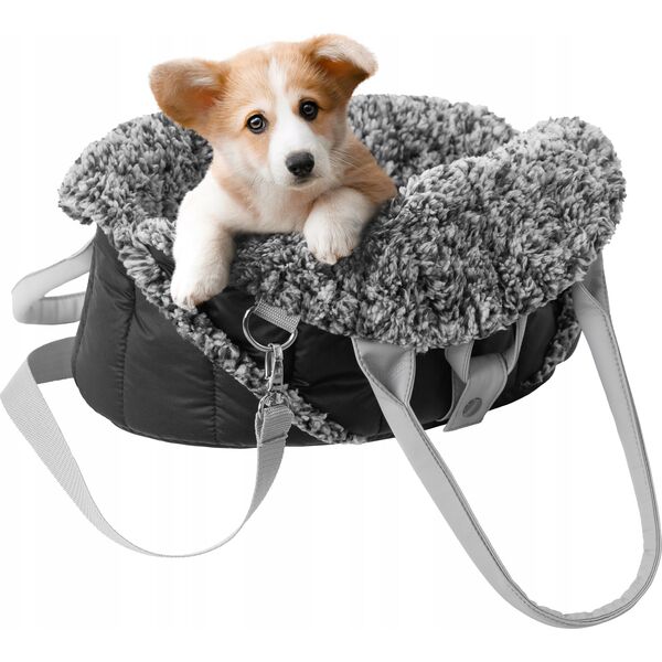 Torba DOGGY R1 TORBA SEA SHELL CZARNY 13303988 5902414555303