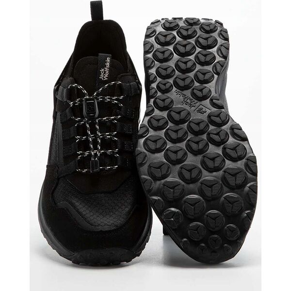 Buty trekkingowe męskie Jack Wolfskin Jack Wolfskin Dromoventure Athletic Low M 4057011-6000 Czarne 41 13304372 4064993731743