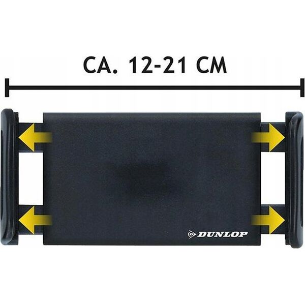 Dunlop Dunlop - Uchwyt samochodowy na zagłówek na smartfon / tablet 12-21 cm 13304918 8711252268200