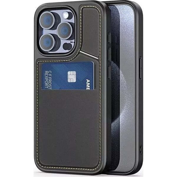 Dux Ducis DUX DUCIS Rafi II Mag - etui back cover z podstawką kompatybilne z MagSafe do iPhone 15 Pro 13305054 6934913021392