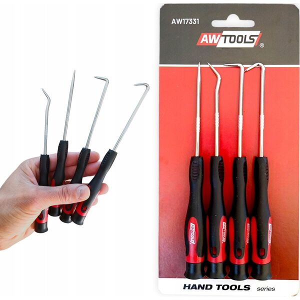 AWTools AWTOOLS HACZYKI Z RĘKOJEŚCIĄ 4el. 13305265 5903678619183
