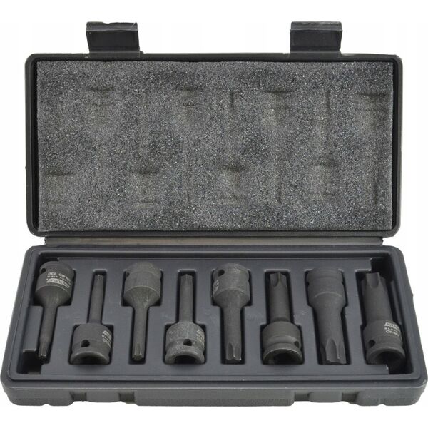 AWTools AWTOOLS KLUCZE UDAROWE TRZPIENIOWE TORX 8szt. BLACK LINE 13305266 5903678619381