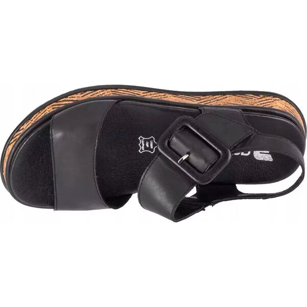 Rieker Rieker Sandals W0800-00 Czarne 38 13307709 4060596643360