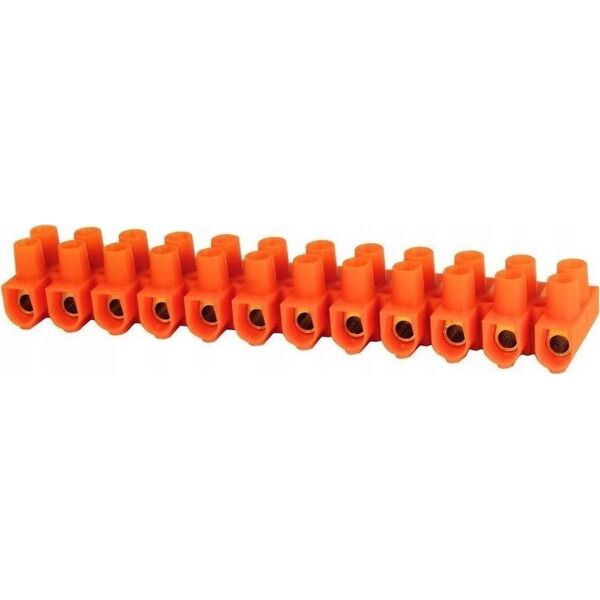 Pawbol Listwa zaciskowa Pawbol E.4035P 12-torowa PS-16 mm2 pomarańczowa 13307984 5908289623260