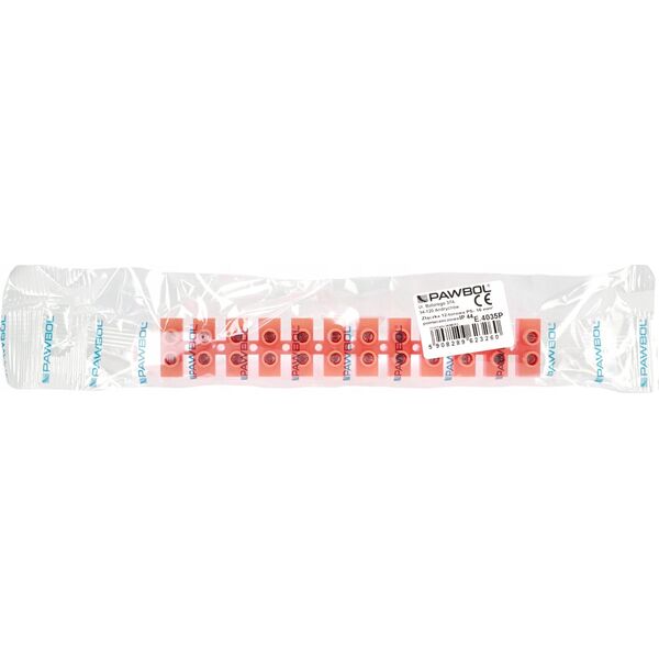 Pawbol Listwa zaciskowa Pawbol E.4035P 12-torowa PS-16 mm2 pomarańczowa 13307984 5908289623260