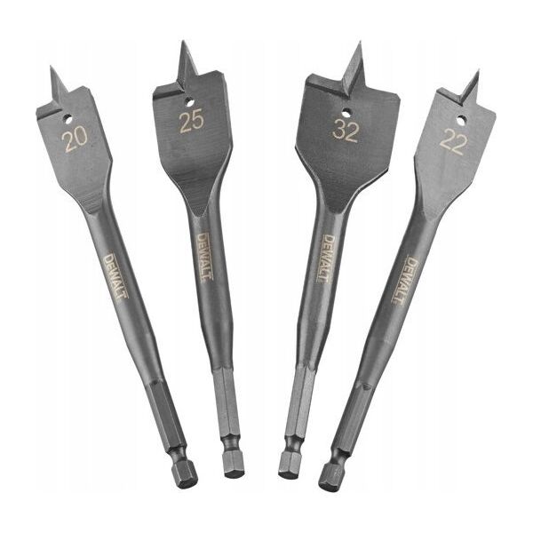 Wiertło Dewalt zestaw 4 szt wiertła płaskie 13315288 5054905299132