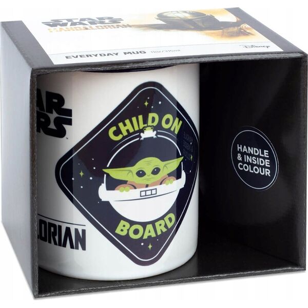 Star Wars Star Wars - Kubek ceramiczny w pudełku prezentowym 300 ml (The Mandalorian Baby Yoda) 13315816 5050574258487