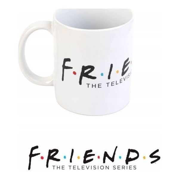 Friends Friends - Kubek ceramiczny w pudełku prezentowym 350 ml (Biały) 13315821 8435497281786