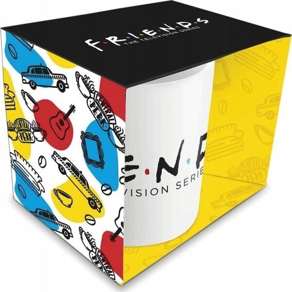 Friends Friends - Kubek ceramiczny w pudełku prezentowym 350 ml (Biały) 13315821 8435497281786