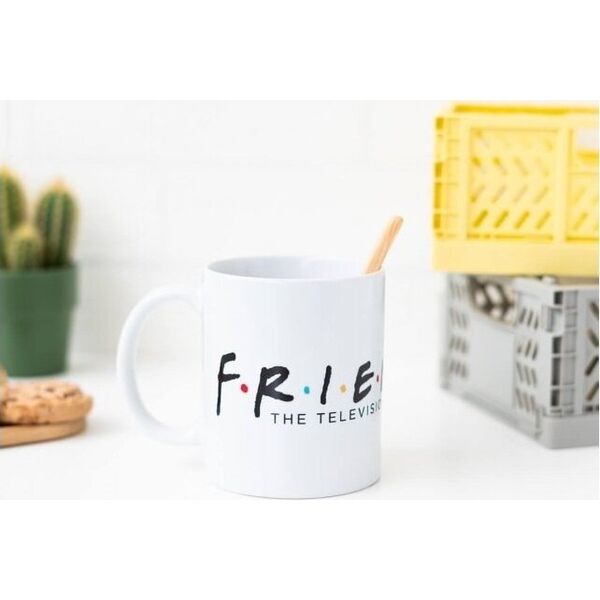 Friends Friends - Kubek ceramiczny w pudełku prezentowym 350 ml (Biały) 13315821 8435497281786