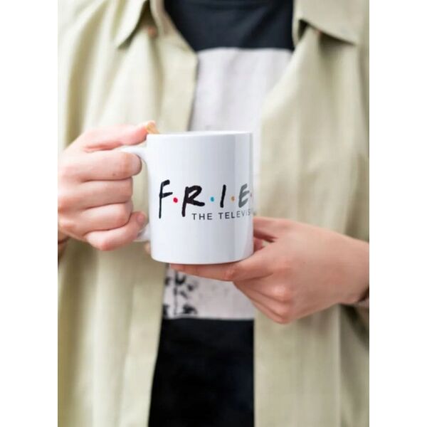 Friends Friends - Kubek ceramiczny w pudełku prezentowym 350 ml (Biały) 13315821 8435497281786