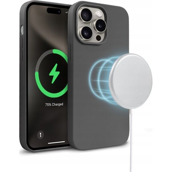 Crong Etui Crong Color Cover Magnetic Apple iPhone 15 Pro Max MagSafe tytanowy 13316247 5904310704540