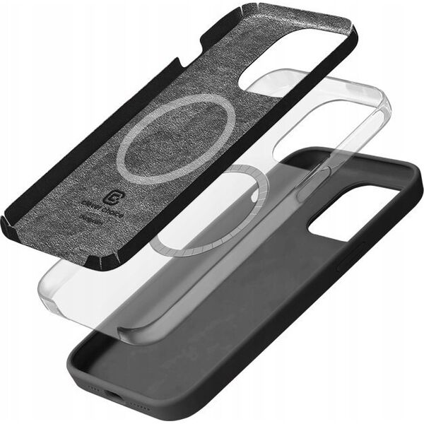 Crong Etui Crong Color Cover Magnetic Apple iPhone 15 Pro MagSafe tytanowy 13316249 5904310704502
