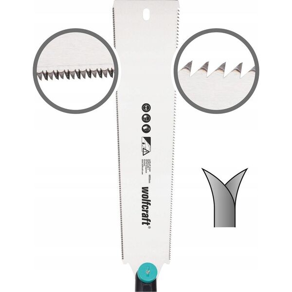 Wolfcraft Piła japońska 330 mm Wolfcraft 13316825 4006885695504
