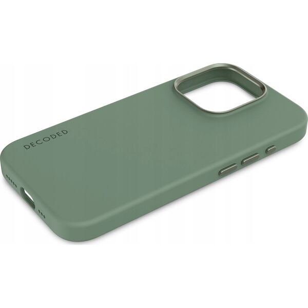 Decoded Decoded AntiMicrobial Silicone Backcover iP 15 Pro Max SageLeaf 13317165 8720593011116