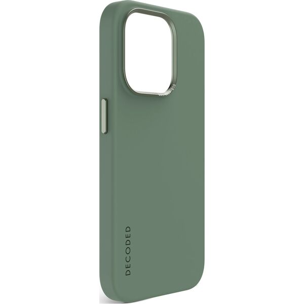 Decoded Decoded AntiMicrobial Silicone Backcover iP 15 Pro Max SageLeaf 13317165 8720593011116