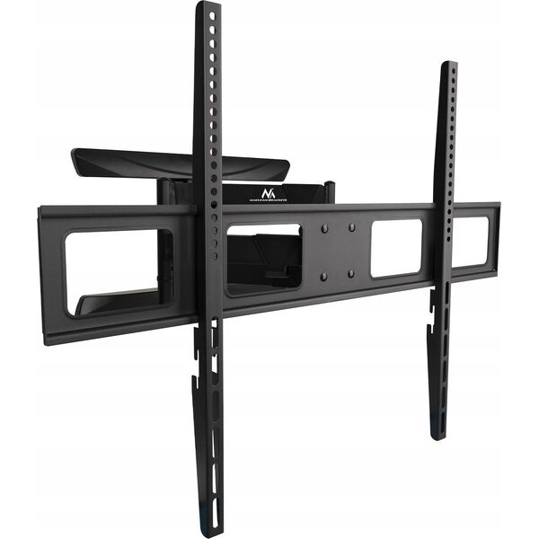 Maclean Uchwyt do TV Maclean, max VESA 800x600, 43-100", 80kg, reg.kąta w pionie i poziomie, profil 50-500mm, czarny, MC-423 13317918 5902211134091