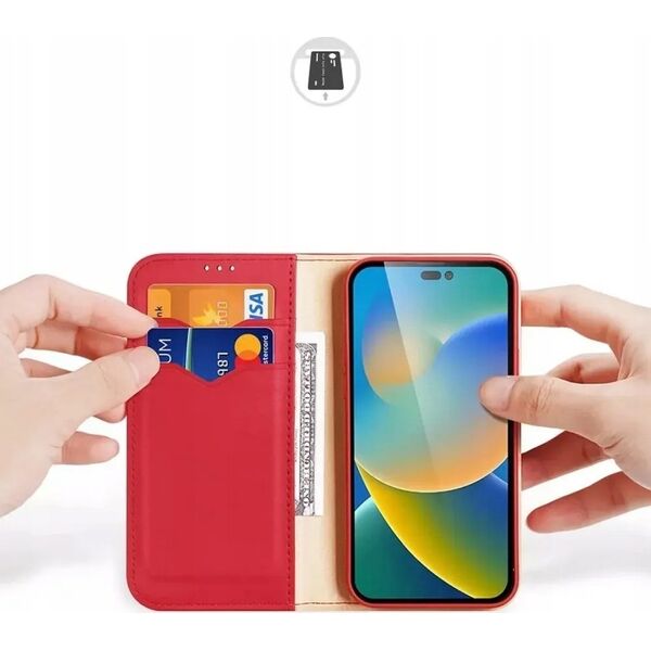 Dux Ducis DUX DUCIS kabura HIVO do IPHONE 15 Pro czerwona 13318661 6934913025550
