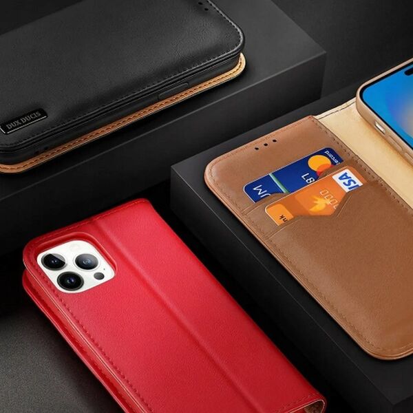 Dux Ducis DUX DUCIS kabura HIVO do IPHONE 15 Pro czerwona 13318661 6934913025550