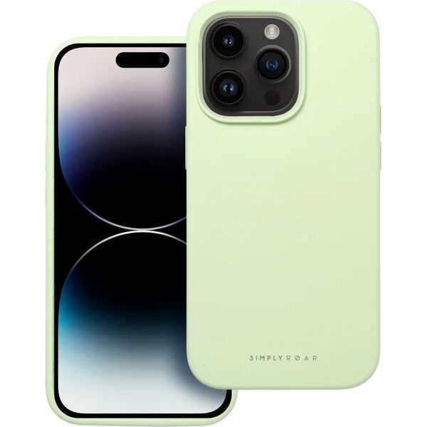 ROAR Futerał Roar Cloud-Skin - do iPhone 15 Plus Jasnozielony 13318662 5903396249587