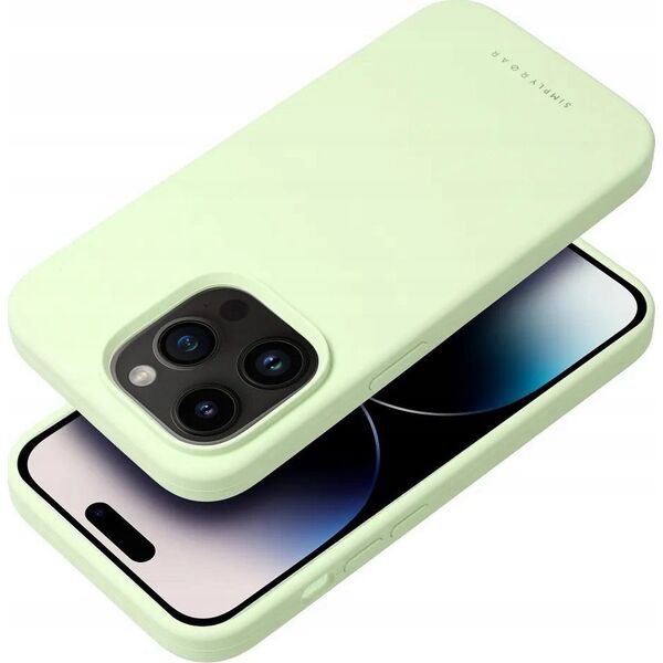ROAR Futerał Roar Cloud-Skin - do iPhone 15 Plus Jasnozielony 13318662 5903396249587