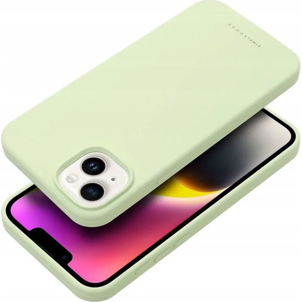 ROAR Futerał Roar Cloud-Skin - do iPhone 14 Plus Jasnozielony 13318673 5903396249693