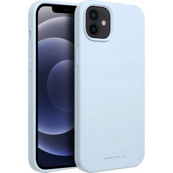 ROAR Futerał Roar Cloud-Skin - do iPhone 12 Jasnoniebieski 13318686 5903396250392