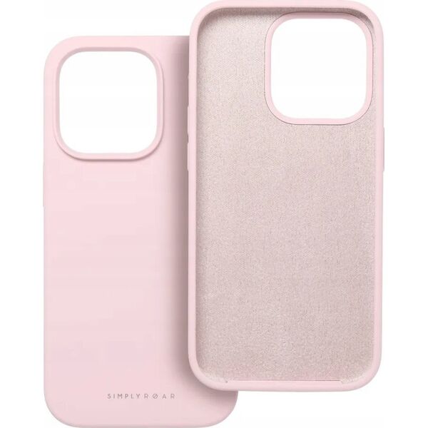 ROAR Futerał Roar Cloud-Skin - do iPhone 15 Plus Jasnoróżowy 13318692 5903396249594