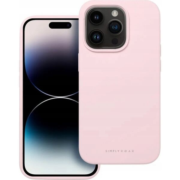 ROAR Futerał Roar Cloud-Skin - do iPhone 15 Plus Jasnoróżowy 13318692 5903396249594