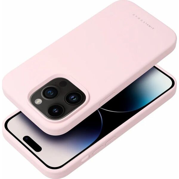 ROAR Futerał Roar Cloud-Skin - do iPhone 15 Plus Jasnoróżowy 13318692 5903396249594