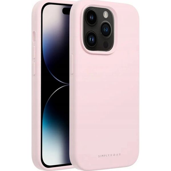 ROAR Futerał Roar Cloud-Skin - do iPhone 15 Plus Jasnoróżowy 13318692 5903396249594